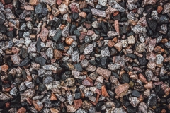 Abstract background with dry  stones